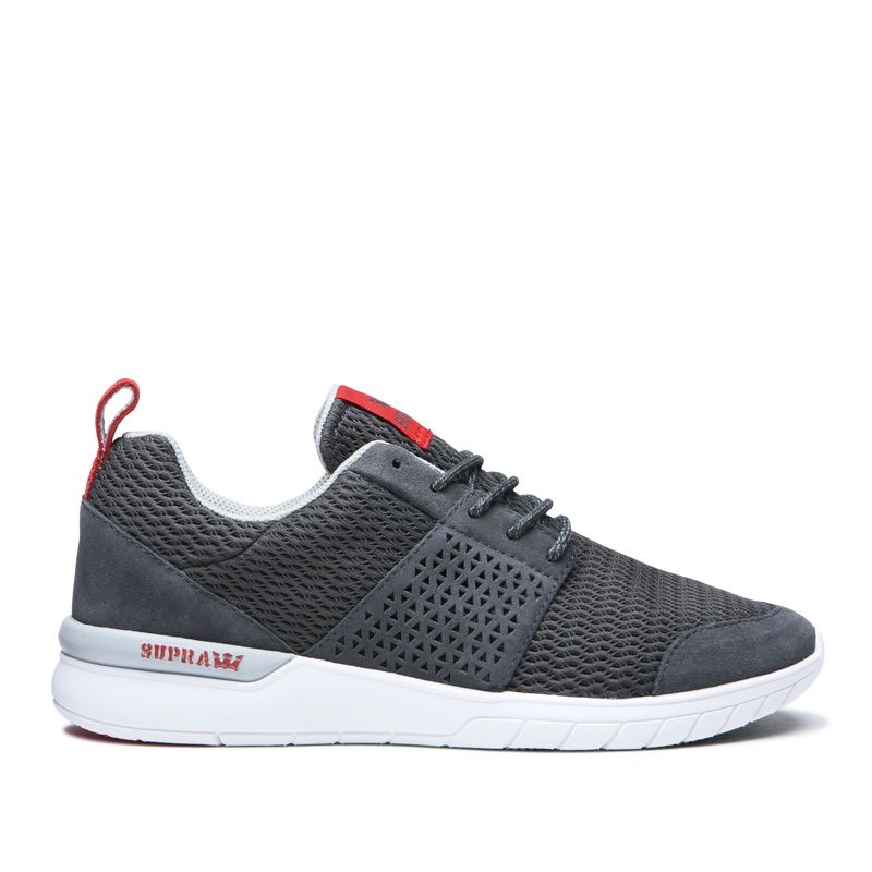 Supra Scissor Turnschuhe Herren - DunkelGrau PZC48729